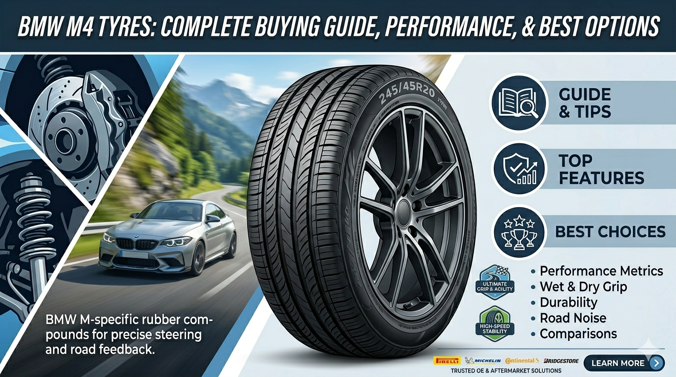 BMW M4 Tyres: Complete Buying Guide, Performance, and Best Options